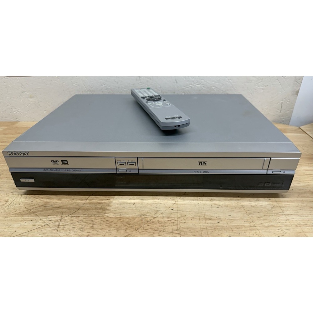 Sony RDR-VX515 DVD Recorder VHS VCR Combo Player Fully TESTED Working - w/REMOTE